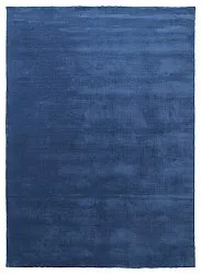 Wollen-vloerkleed - Rozel Handloom Wool Premium (marineblauw)