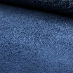 Wollen-vloerkleed - Rozel Handloom Wool Premium (marineblauw)