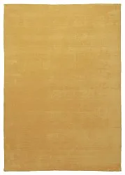 Wollen-vloerkleed - Rozel Handloom Wool Premium (oker)