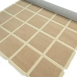 Wollen-vloerkleed - Syl Hand Tufted Wool Premium (beige/crème)