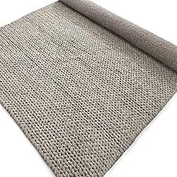 Wollen-vloerkleed - Talvia Braided Wool (grijs)