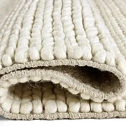 Wollen-vloerkleed - Talvia Braided Wool (gebroken wit)
