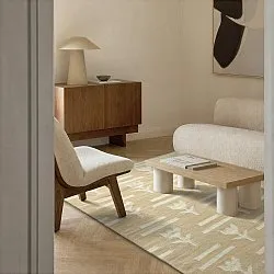 Wollen-vloerkleed - Tomar (beige/crème)