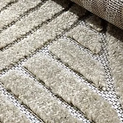 Rond vloerkleed - Indoor/Outdoor Devon (beige)