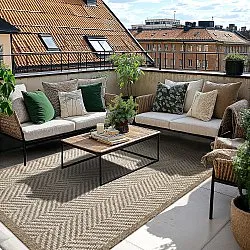 Vloerkleden voor binnen en buiten - Donora (bruin)