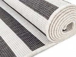 Vloerkleden voor binnen en buiten - Roscoe (zwart)