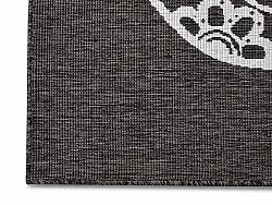 Vloerkleden voor binnen en buiten - Raylan (zwart)