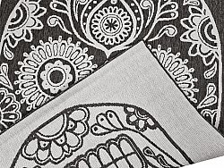 Vloerkleden voor binnen en buiten - Raylan (zwart)