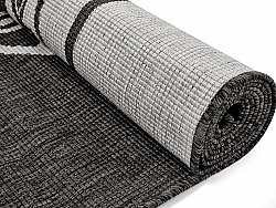 Vloerkleden voor binnen en buiten - Raylan (zwart)