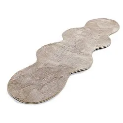 Golvend Loper Vloerkleed - Aranga Super Soft Fur (bruin)