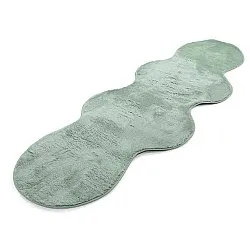 Golvend Loper Vloerkleed - Aranga Super Soft Fur (groente)