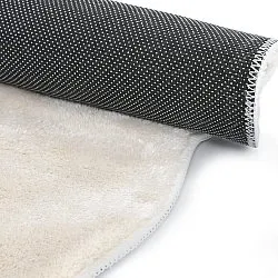 Rond Golvend Vloerkleed - Aranga Super Soft Fur (beige)