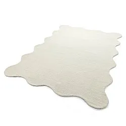 Golvend wollen tapijt - Diu Hand Tufted Wool Premium (wit)