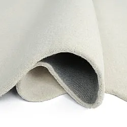Golvend wollen tapijt - Diu Hand Tufted Wool Premium (wit)