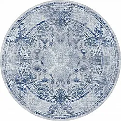 Ronde vloerkleden - Valeria (blauw)