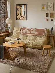 Hoogpolig vloerkleed - Antuco (bruin)