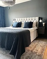 Hoogpolig vloerkleed - Cosy (zilver)