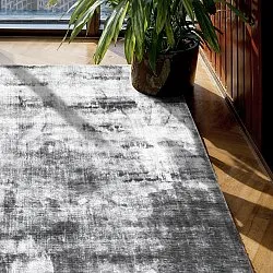 Viscose-vloerkleed - Jodhpur Special Luxury Edition (grijs)
