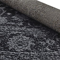 Rond vloerkleed - Peking Majestic (zwart)