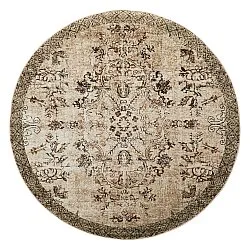 Rond vloerkleed - Rosalie (bruin)