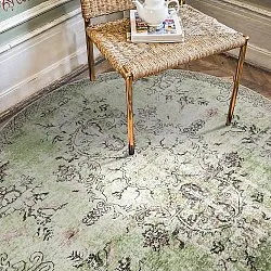 Rond vloerkleed - Rosalie (groente)