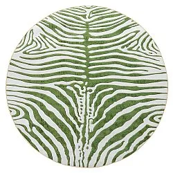 Rond vloerkleed - Zebra (groente)