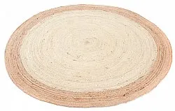 Ronde vloerkleden - Wokha (jute)
