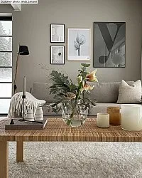 Hoogpolig vloerkleed - Cosy (wit)