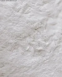 Hoogpolig vloerkleed - Cloud Super Soft (wit)