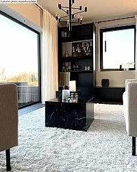 Hoogpolig vloerkleed - Cosy (wit)
