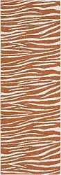 Plastic-kleden - Horredskleden Zebra (roest)
