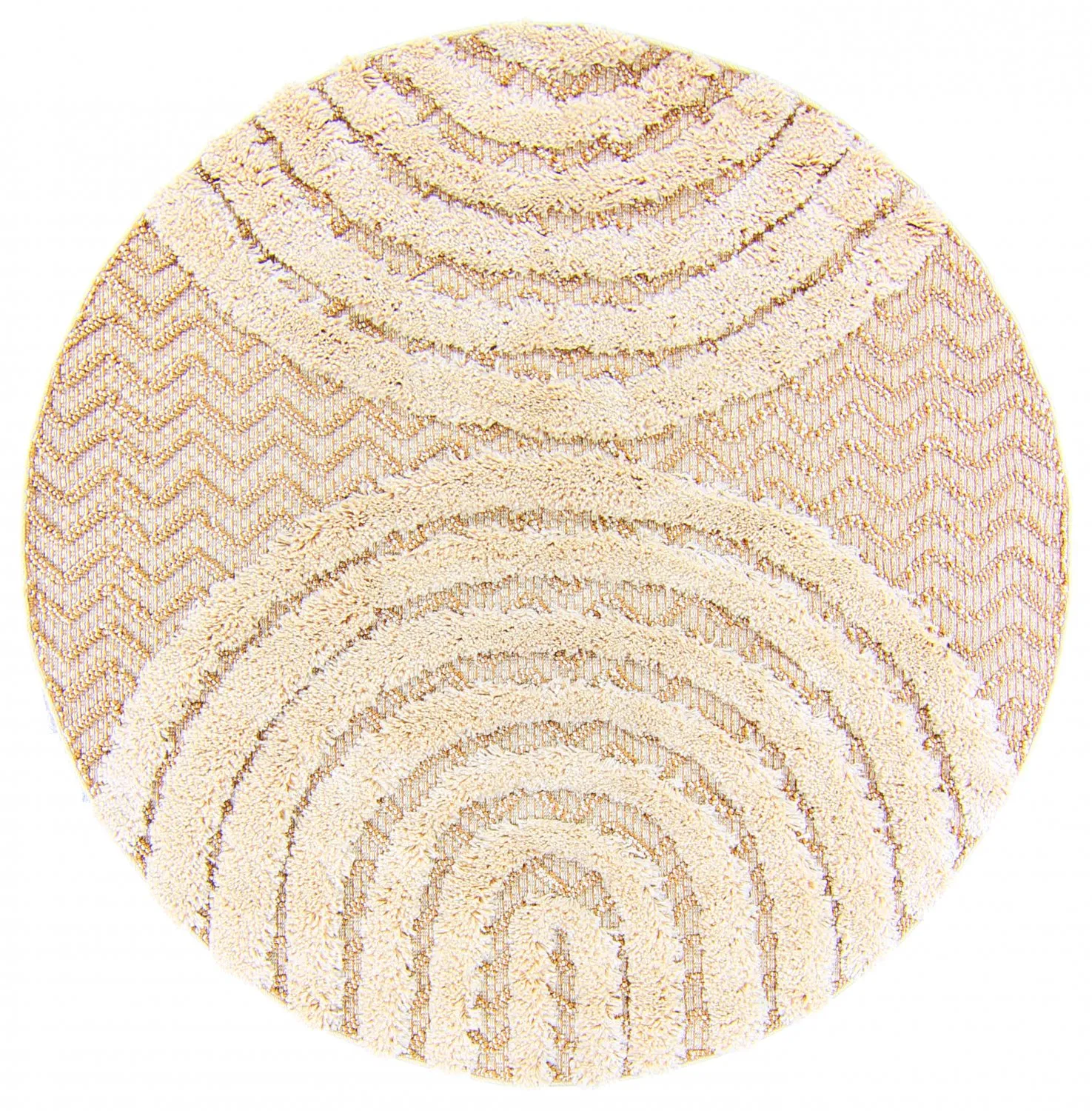 Ronde vloerkleden - Ronda (beige)