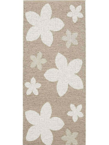 Plastic-kleden - Horredskleden Flower (beige)