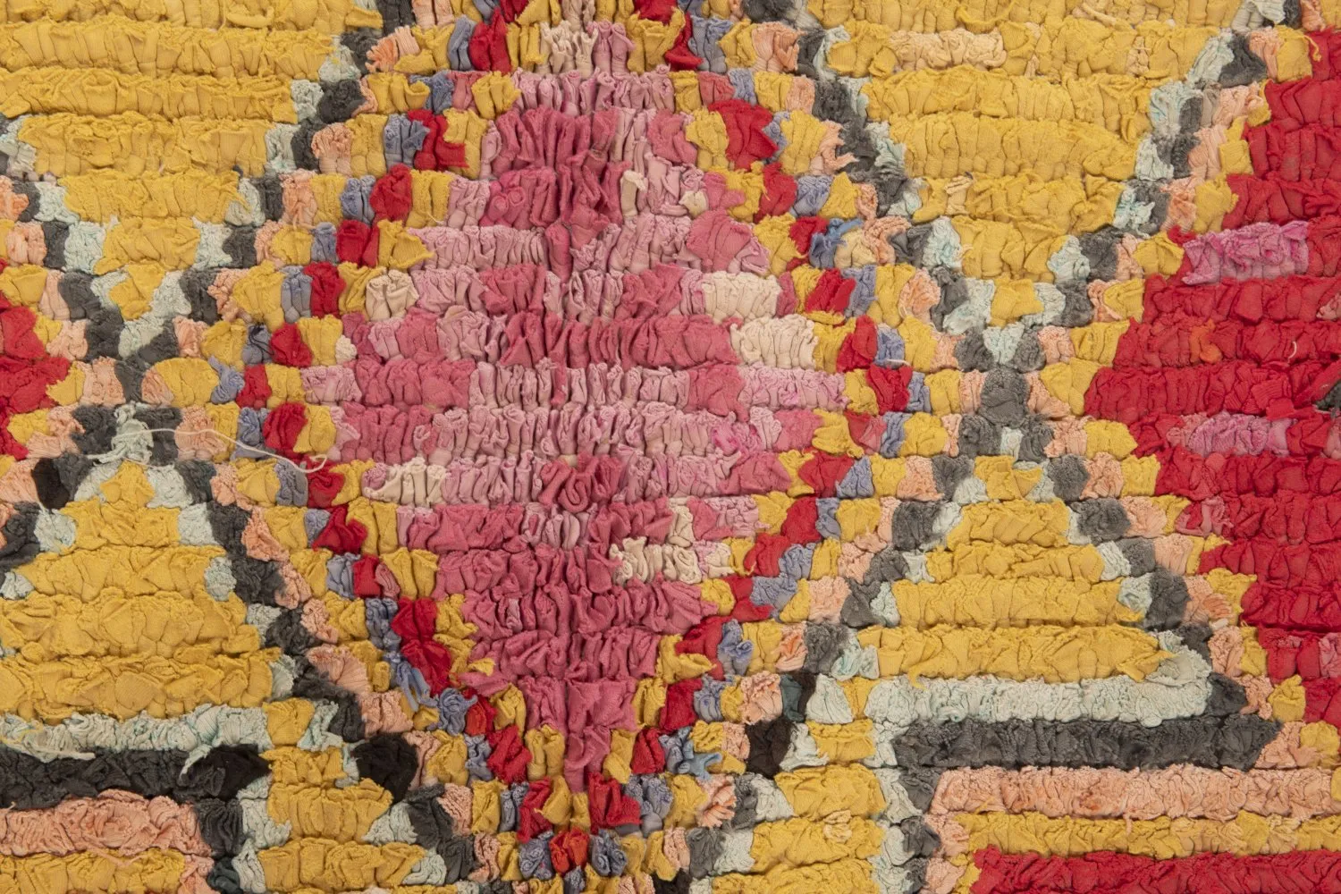 Marokkaanse Berber tapijt Boucherouite 250 x 145 cm