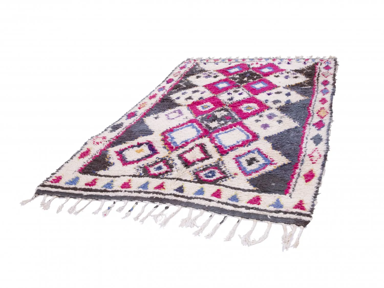 Kelim Marokkaanse Berber tapijt Azilal 280 x 190 cm