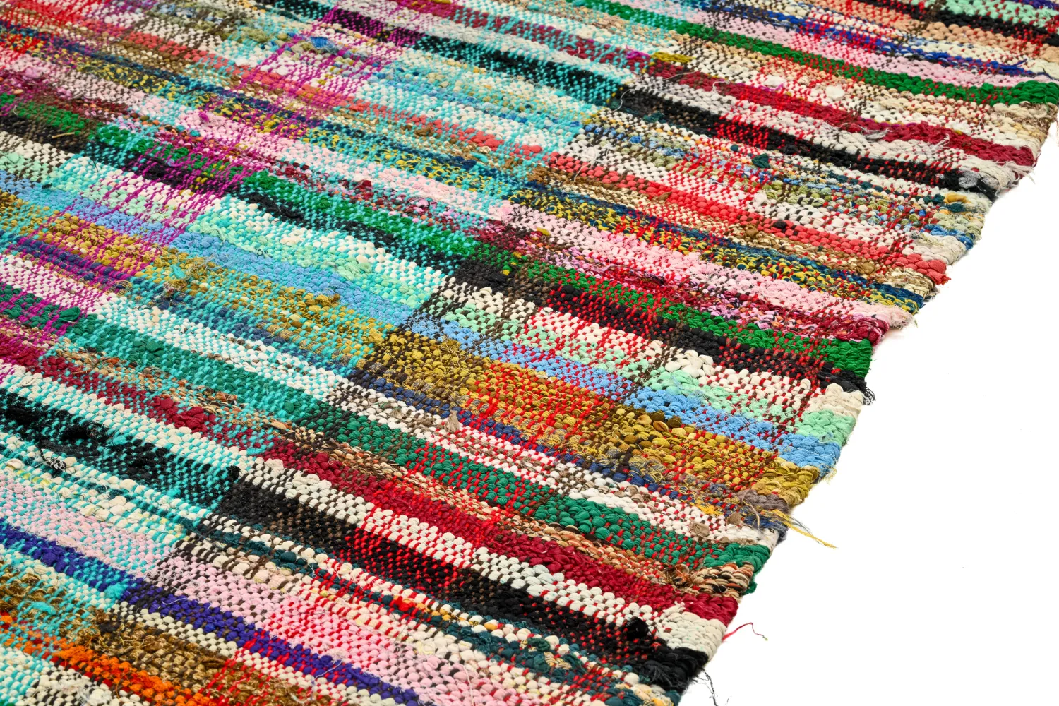 Marokkaanse Berber tapijt Boucherouite 160 x 300 cm
