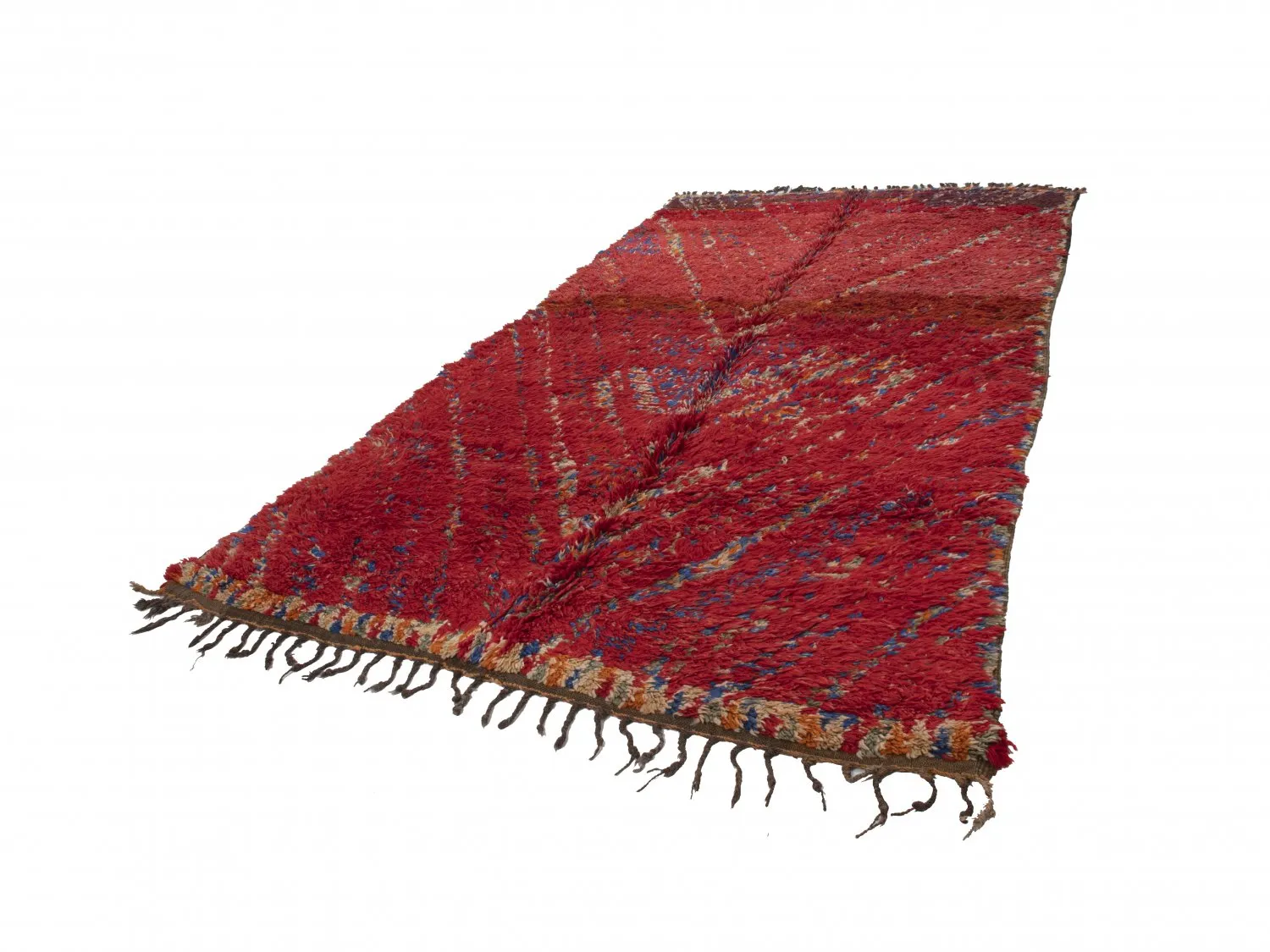 Kelim Marokkaanse Berber tapijt Azilal Special Edition 350 x 200 cm