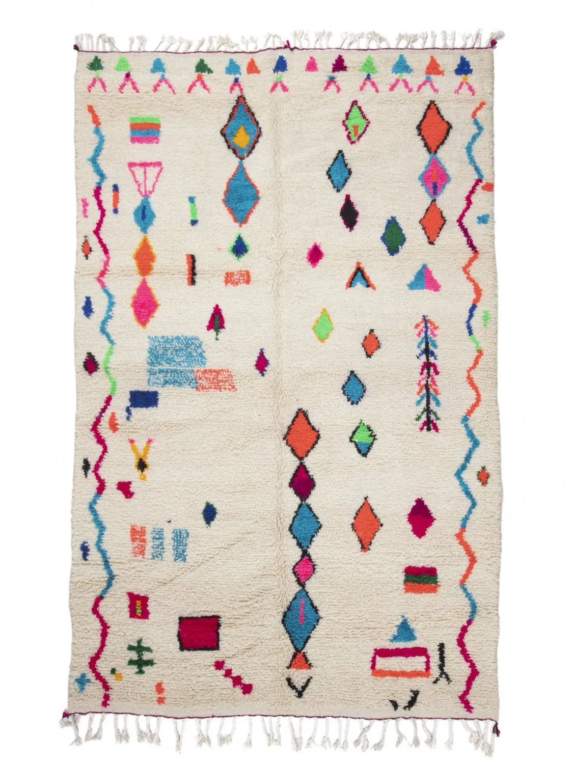 Kelim Marokkaanse Berber tapijt Azilal 310 x 190 cm