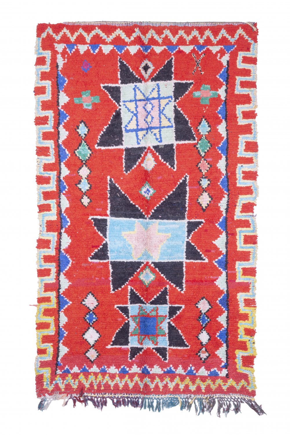 Marokkaanse Berber tapijt Boucherouite 275 x 170 cm