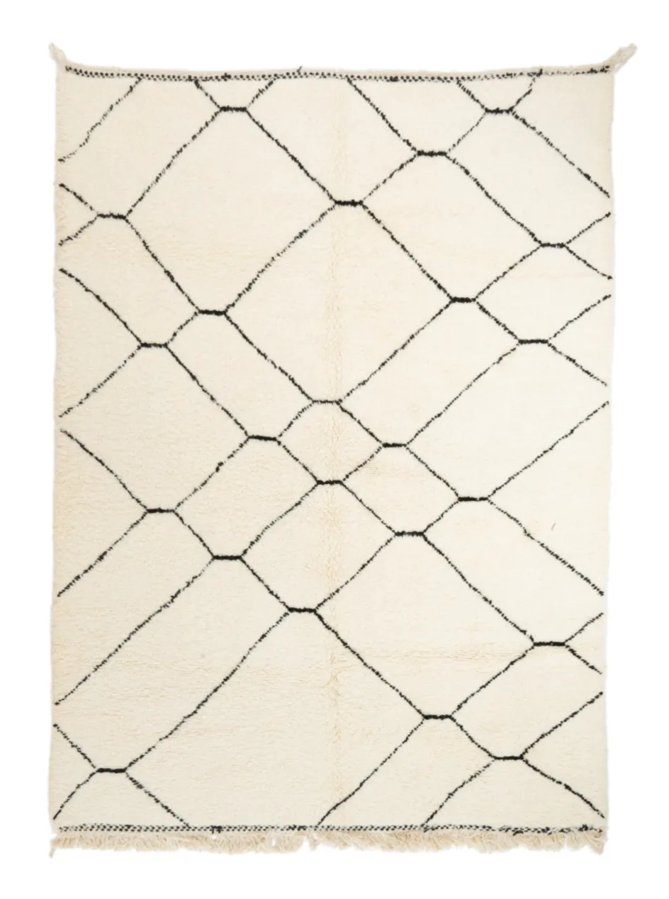 Kelim Marokkaanse Berber tapijt Beni Ouarain 210 x 285 cm