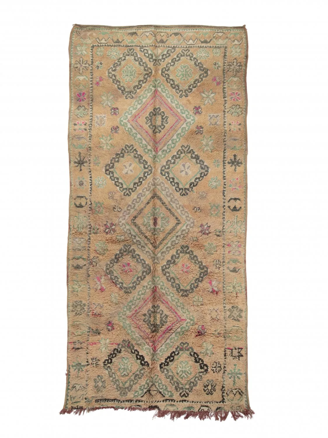 Kelim Marokkaanse Berber tapijt Azilal Special Edition 390 x 190 cm