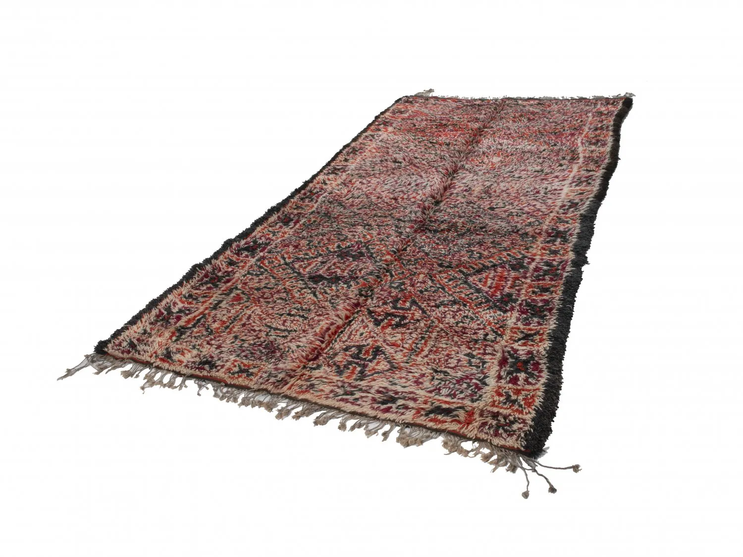 Kelim Marokkaanse Berber tapijt Azilal Special Edition 390 x 190 cm