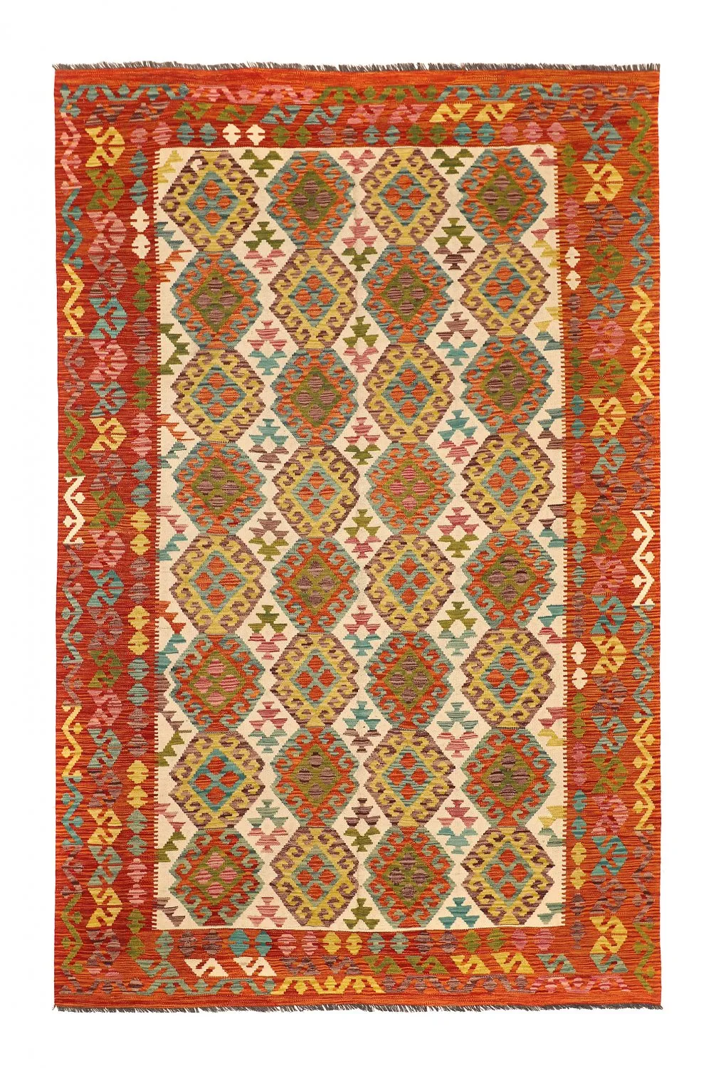 Oriëntaals kilimkleed 299 x 197 cm