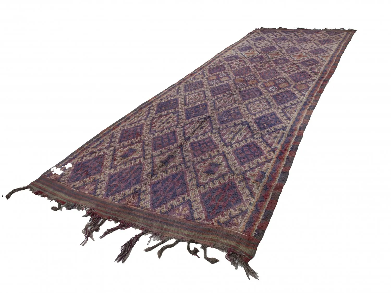 Kelim Marokkaanse Berber tapijt Azilal Special Edition 510 x 190 cm