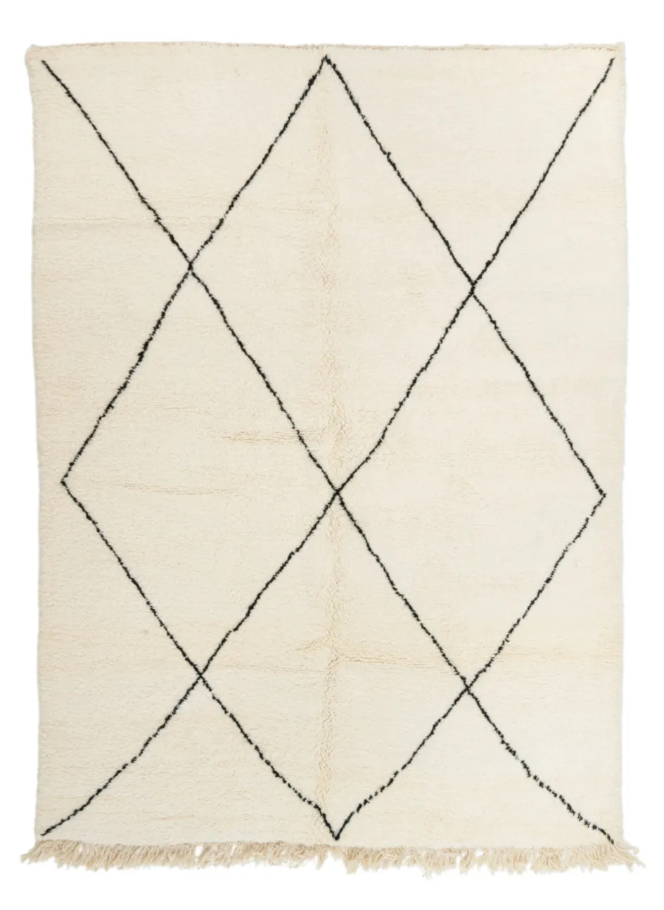 Kelim Marokkaanse Berber tapijt Beni Ouarain 215 x 300 cm