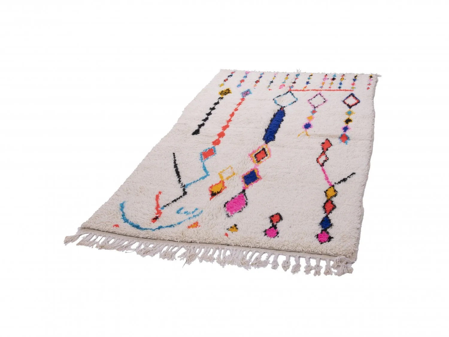 Kelim Marokkaanse Berber tapijt Azilal 260 x 140 cm