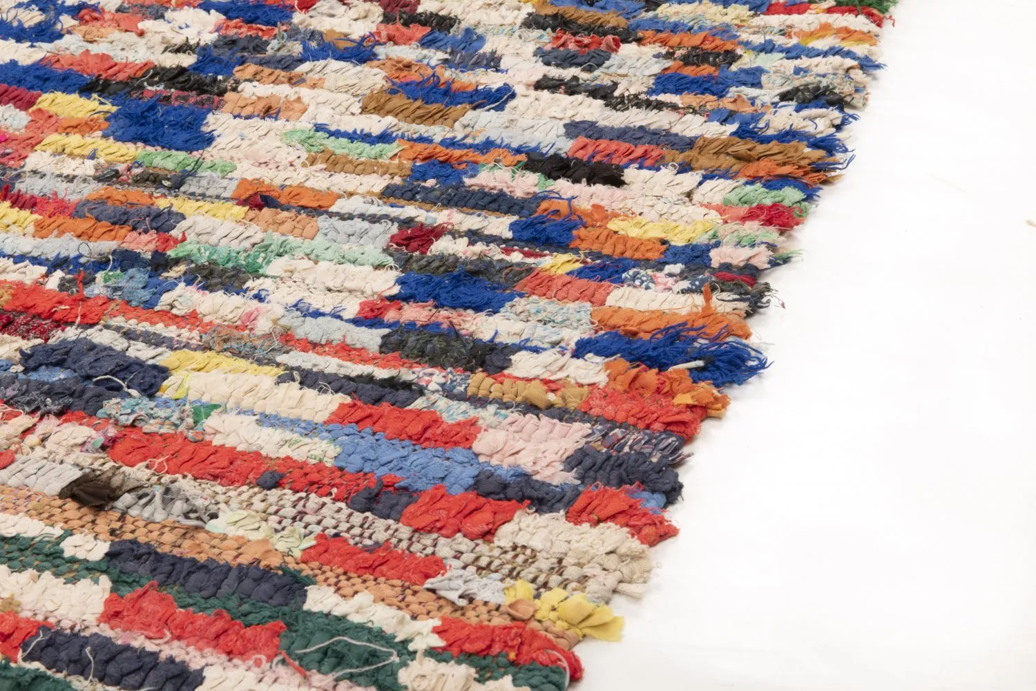 Marokkaanse Berber tapijt Boucherouite 225 x 170 cm