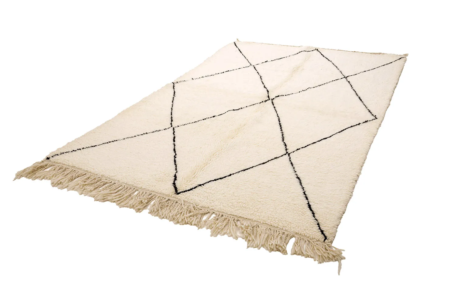 Kelim Marokkaanse Berber tapijt Beni Ouarain 155 x 265 cm