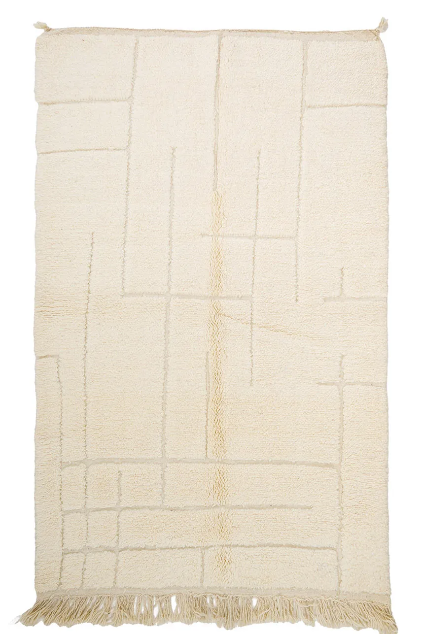 Kelim Marokkaanse Berber tapijt Beni Ouarain 145 x 245 cm