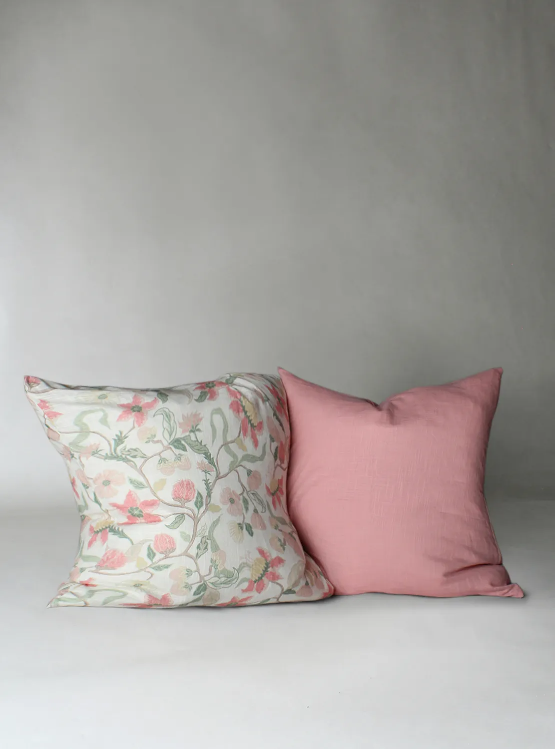 Kussensloop x 2 - Sollan (roze)